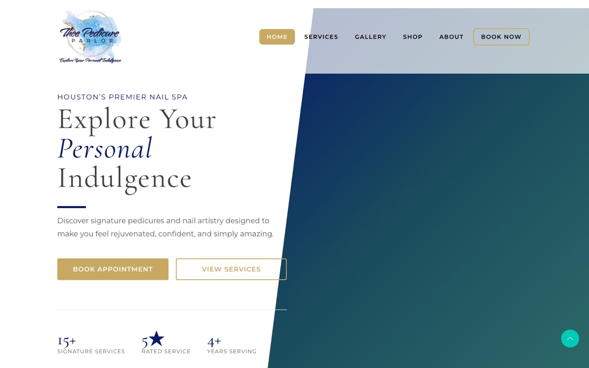 Thee Pedicure Parlor homepage